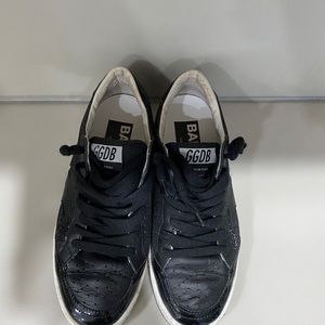 Golden goose ballstar glitter sneakers